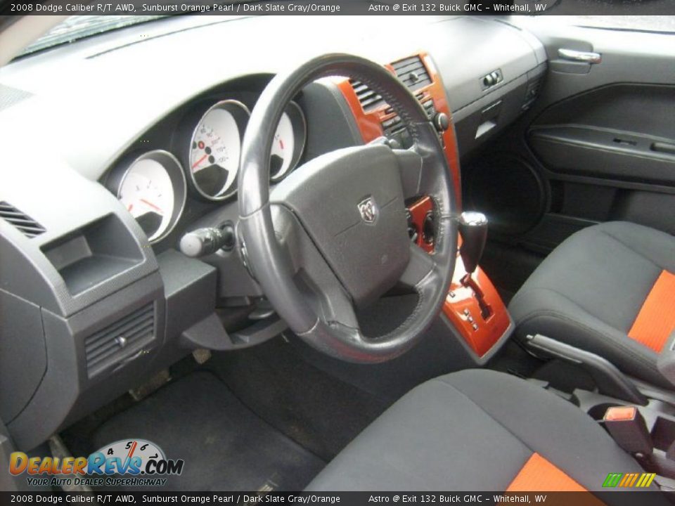 Dashboard of 2008 Dodge Caliber R/T AWD Photo #11