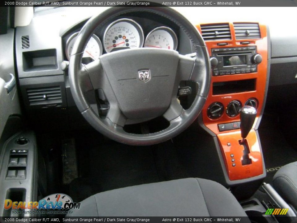 Dashboard of 2008 Dodge Caliber R/T AWD Photo #15