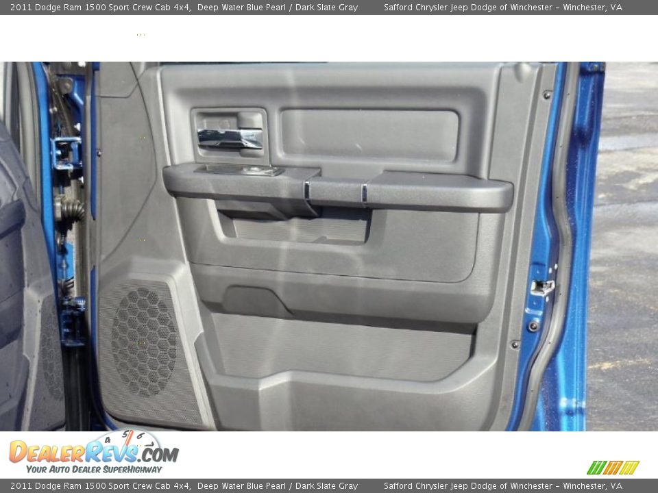 Door Panel of 2011 Dodge Ram 1500 Sport Crew Cab 4x4 Photo #14