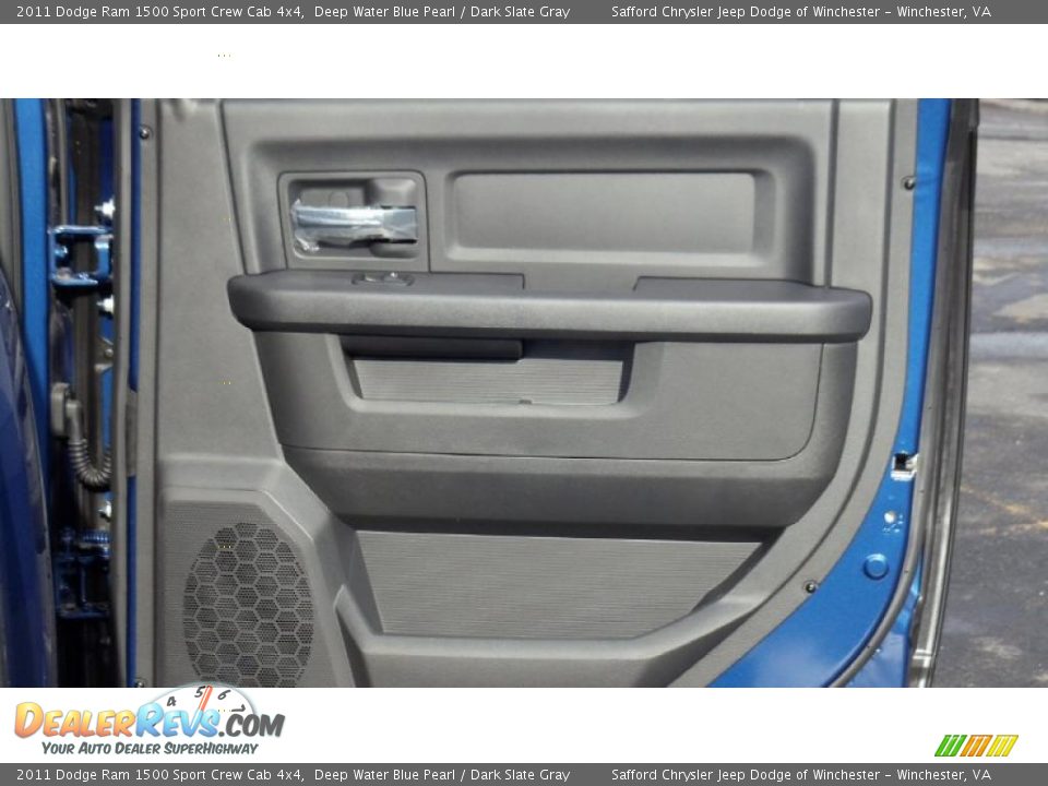 Door Panel of 2011 Dodge Ram 1500 Sport Crew Cab 4x4 Photo #15