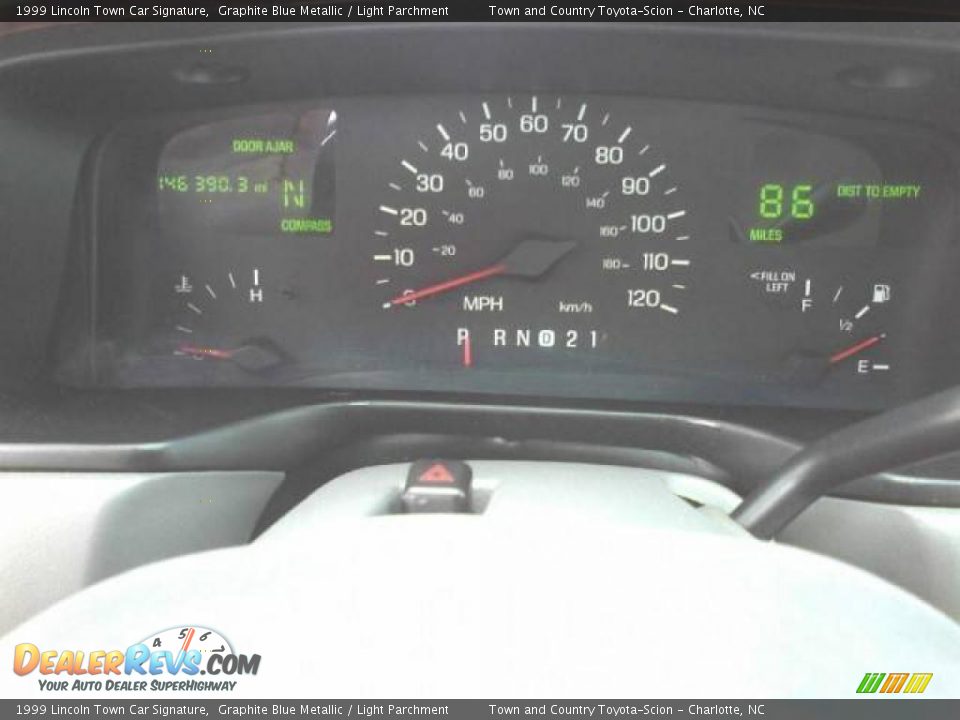 1999 Lincoln Town Car Signature Gauges Photo #9