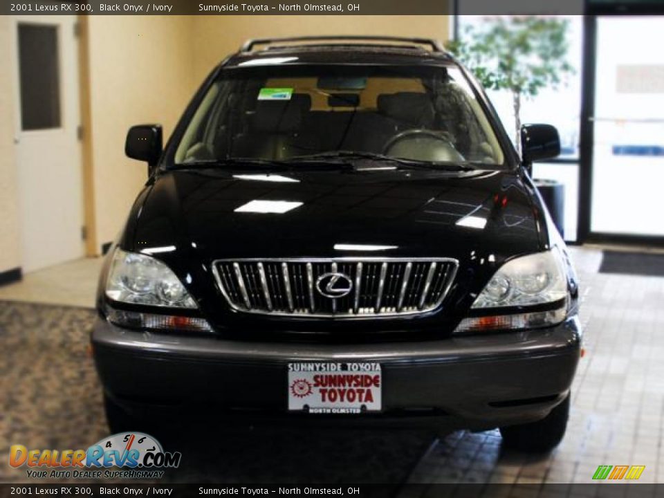 2001 Lexus RX 300 Black Onyx / Ivory Photo #3