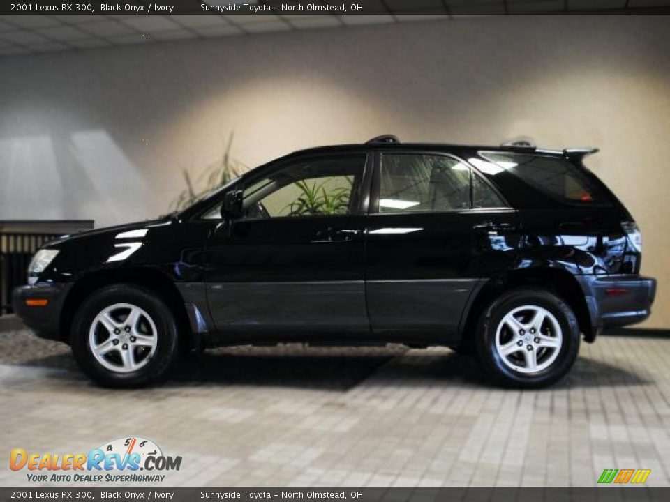 2001 Lexus RX 300 Black Onyx / Ivory Photo #5