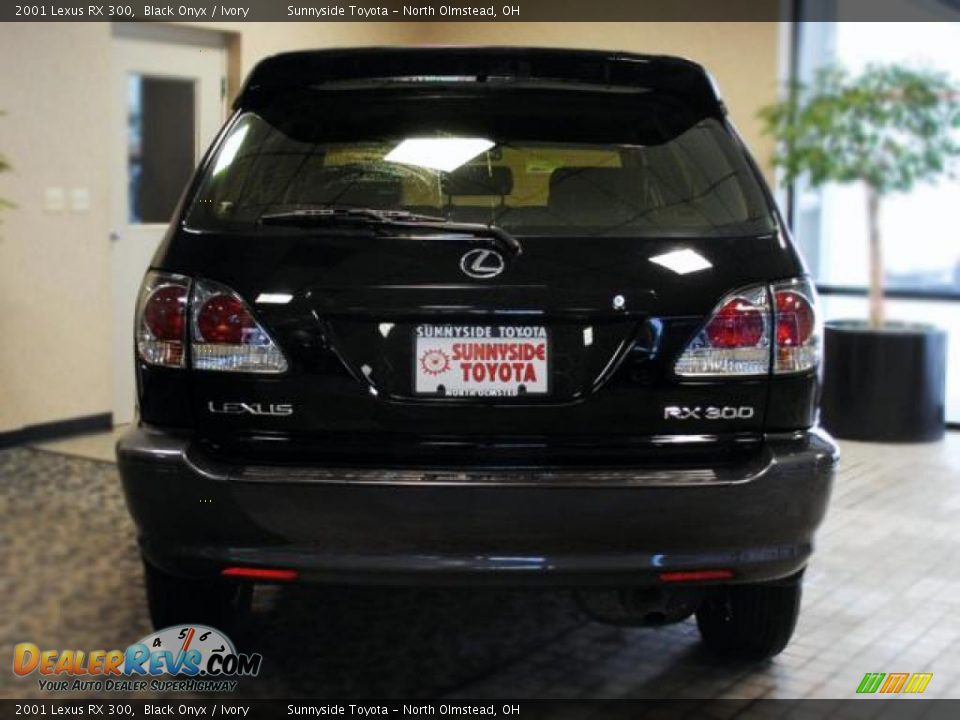 2001 Lexus RX 300 Black Onyx / Ivory Photo #7