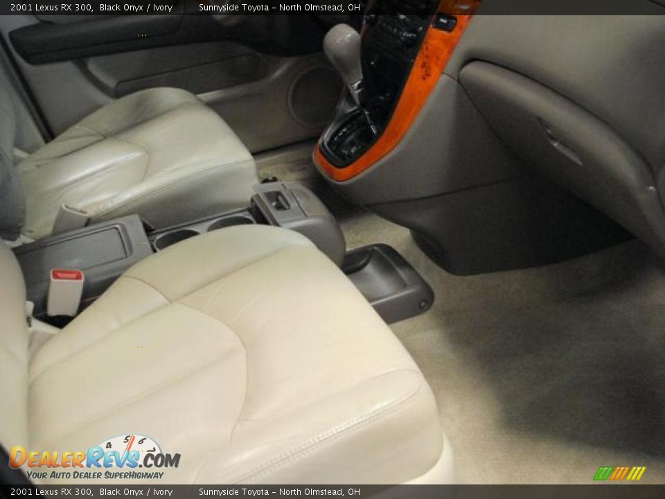 2001 Lexus RX 300 Black Onyx / Ivory Photo #10