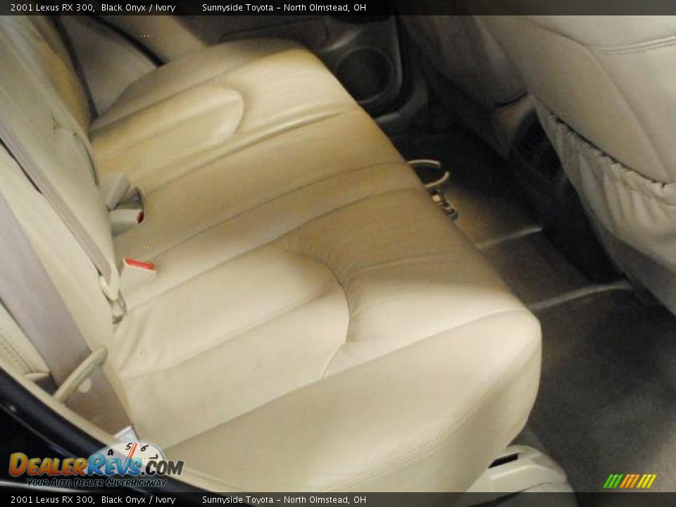 2001 Lexus RX 300 Black Onyx / Ivory Photo #11