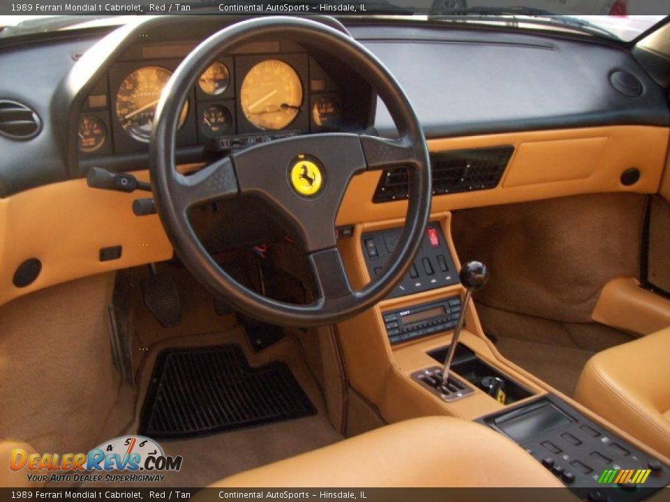 Dashboard of 1989 Ferrari Mondial t Cabriolet Photo #3