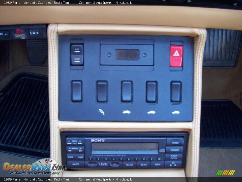 Controls of 1989 Ferrari Mondial t Cabriolet Photo #5