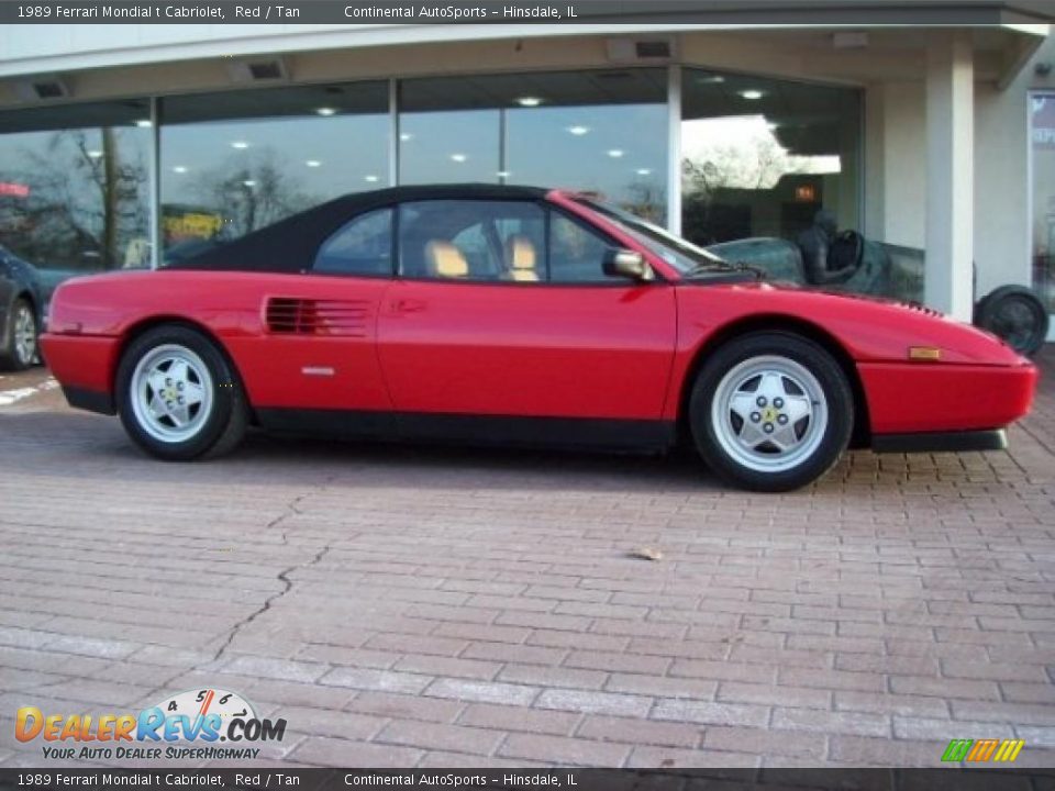 Red 1989 Ferrari Mondial t Cabriolet Photo #18