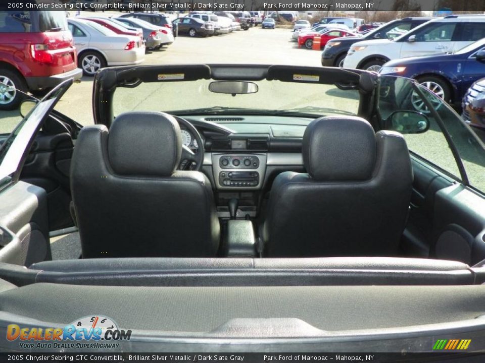 Dark Slate Gray Interior - 2005 Chrysler Sebring GTC Convertible Photo #7