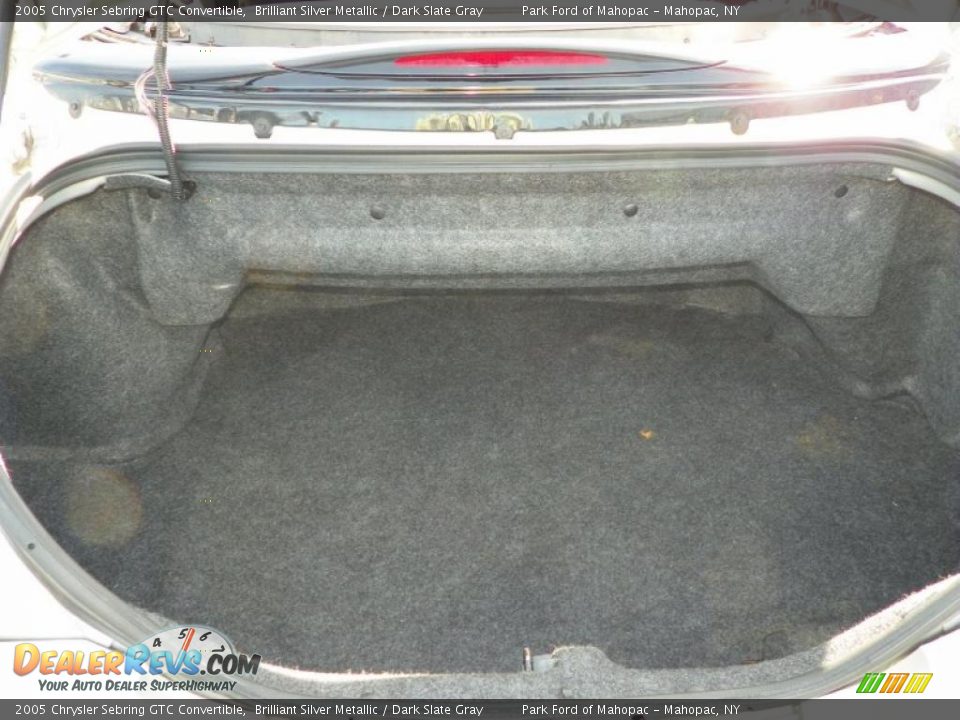 2005 Chrysler Sebring GTC Convertible Trunk Photo #8