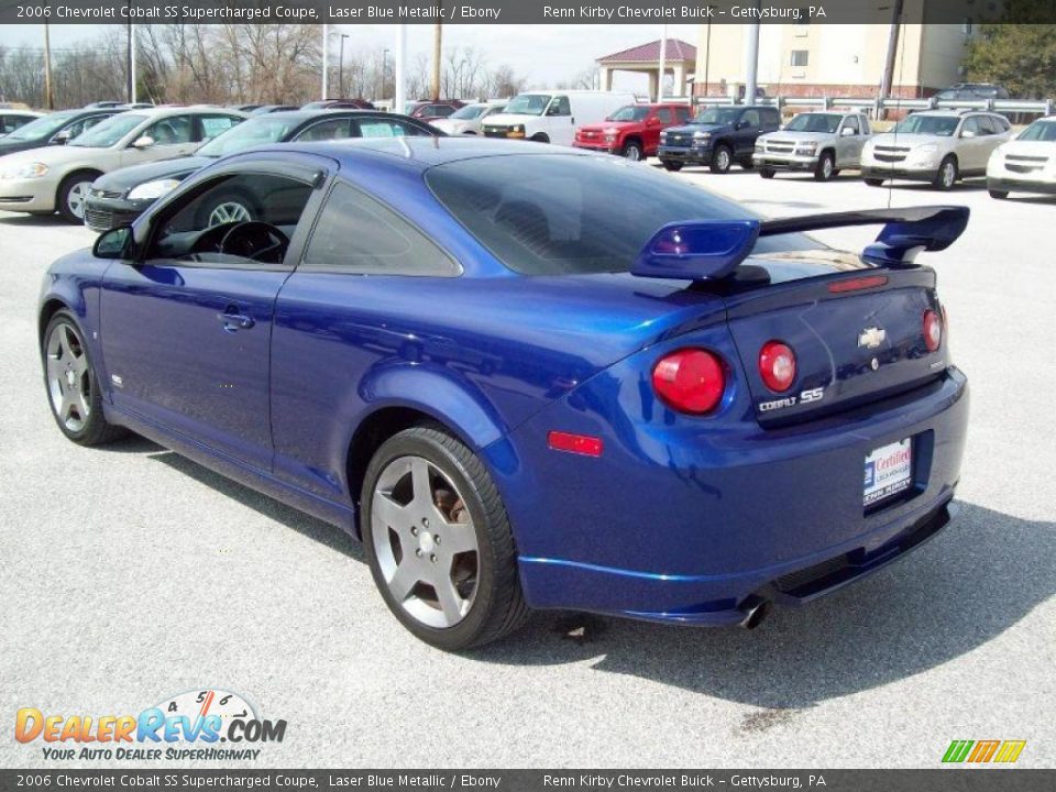 Laser Blue Metallic 2006 Chevrolet Cobalt SS Supercharged Coupe Photo #2