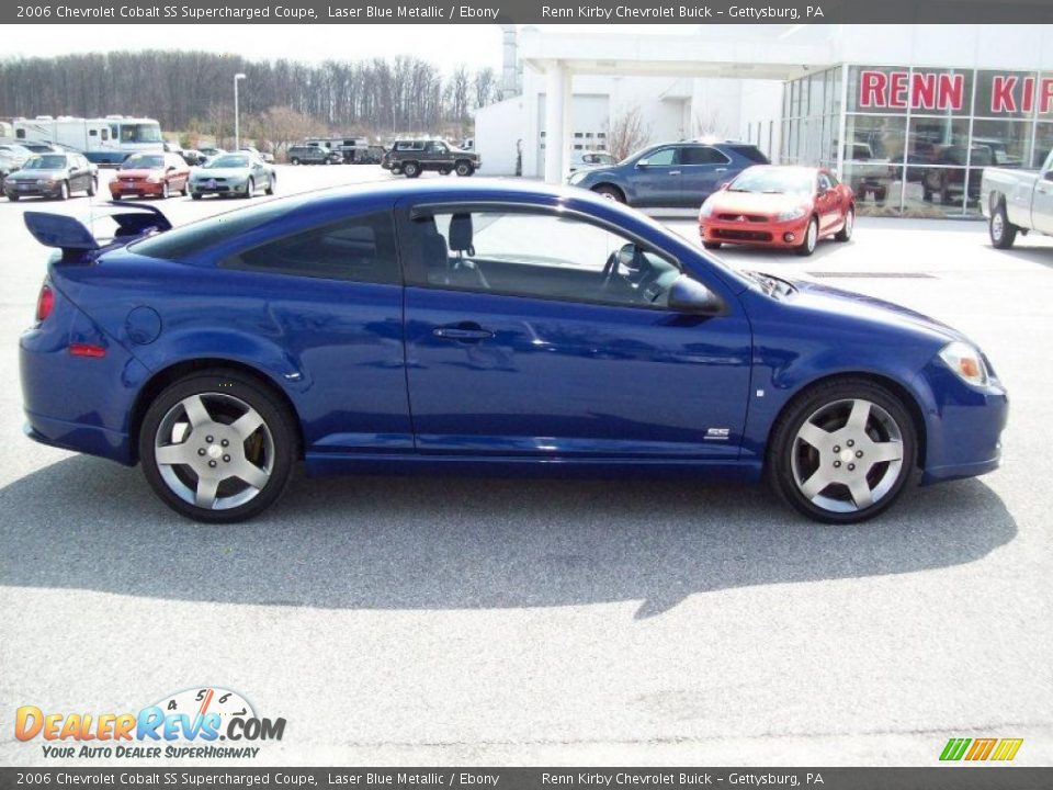 Laser Blue Metallic 2006 Chevrolet Cobalt SS Supercharged Coupe Photo #3