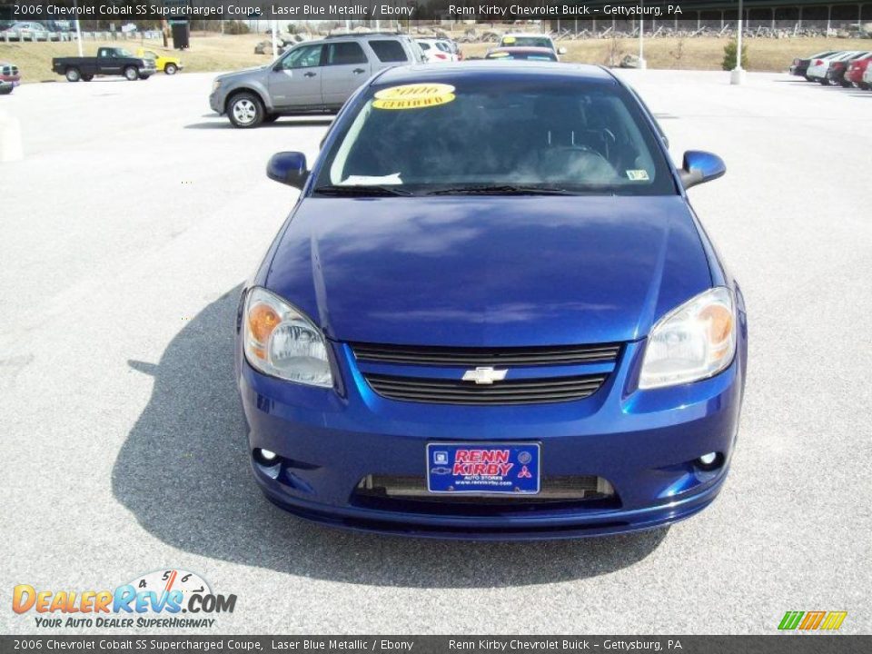 2006 Chevrolet Cobalt SS Supercharged Coupe Laser Blue Metallic / Ebony Photo #18