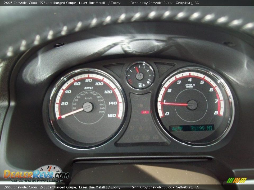 2006 Chevrolet Cobalt SS Supercharged Coupe Gauges Photo #21