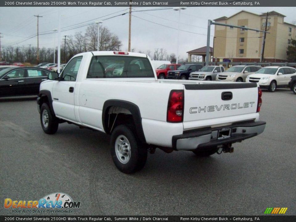 Summit White 2006 Chevrolet Silverado 2500HD Work Truck Regular Cab Photo #2