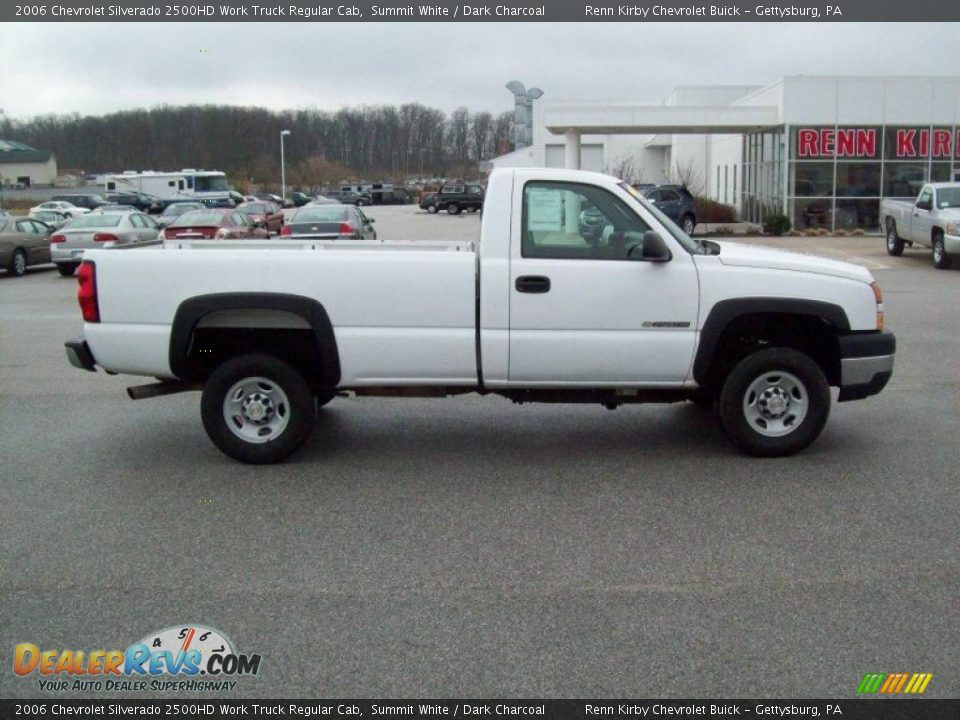 2006 Chevrolet Silverado 2500HD Work Truck Regular Cab Summit White / Dark Charcoal Photo #3