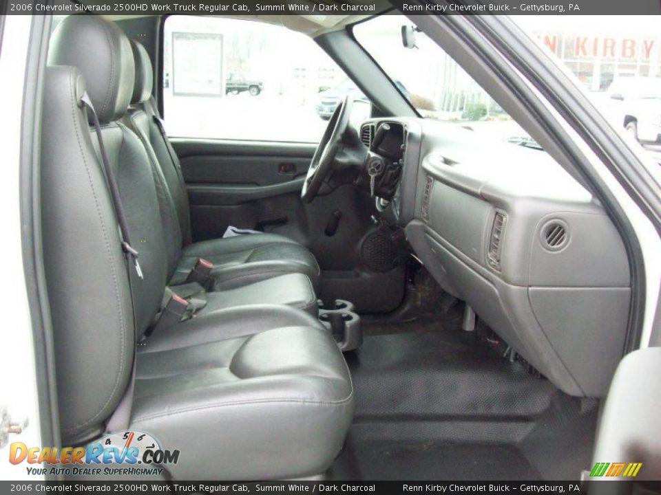 Dark Charcoal Interior - 2006 Chevrolet Silverado 2500HD Work Truck Regular Cab Photo #5