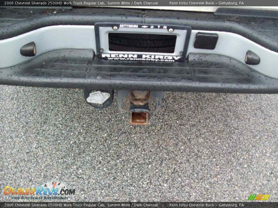 2006 Chevrolet Silverado 2500HD Work Truck Regular Cab Summit White / Dark Charcoal Photo #9