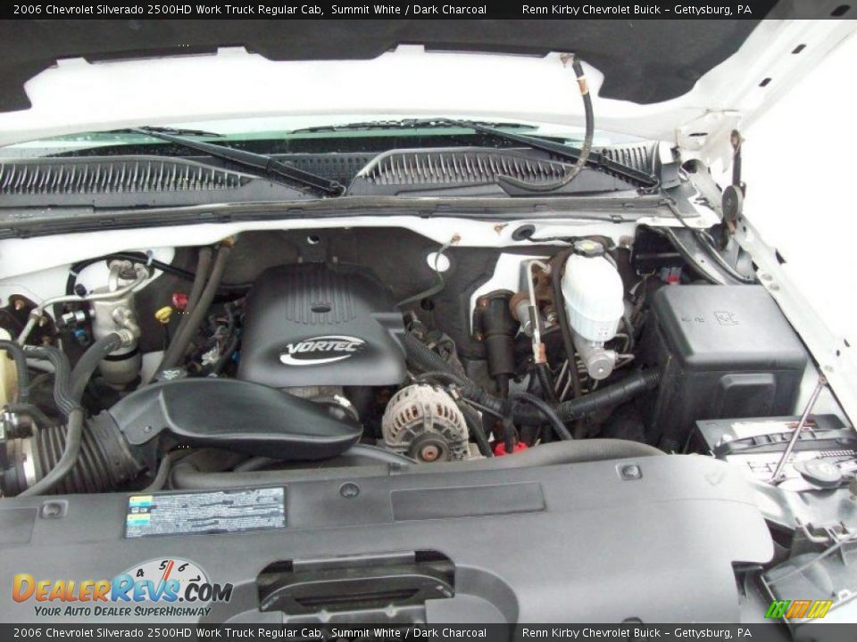 2006 Chevrolet Silverado 2500HD Work Truck Regular Cab 6.0 Liter OHV 16-Valve Vortec V8 Engine Photo #16