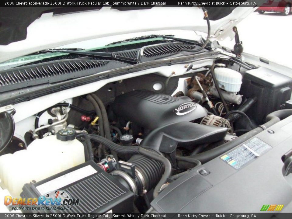 2006 Chevrolet Silverado 2500HD Work Truck Regular Cab 6.0 Liter OHV 16-Valve Vortec V8 Engine Photo #18