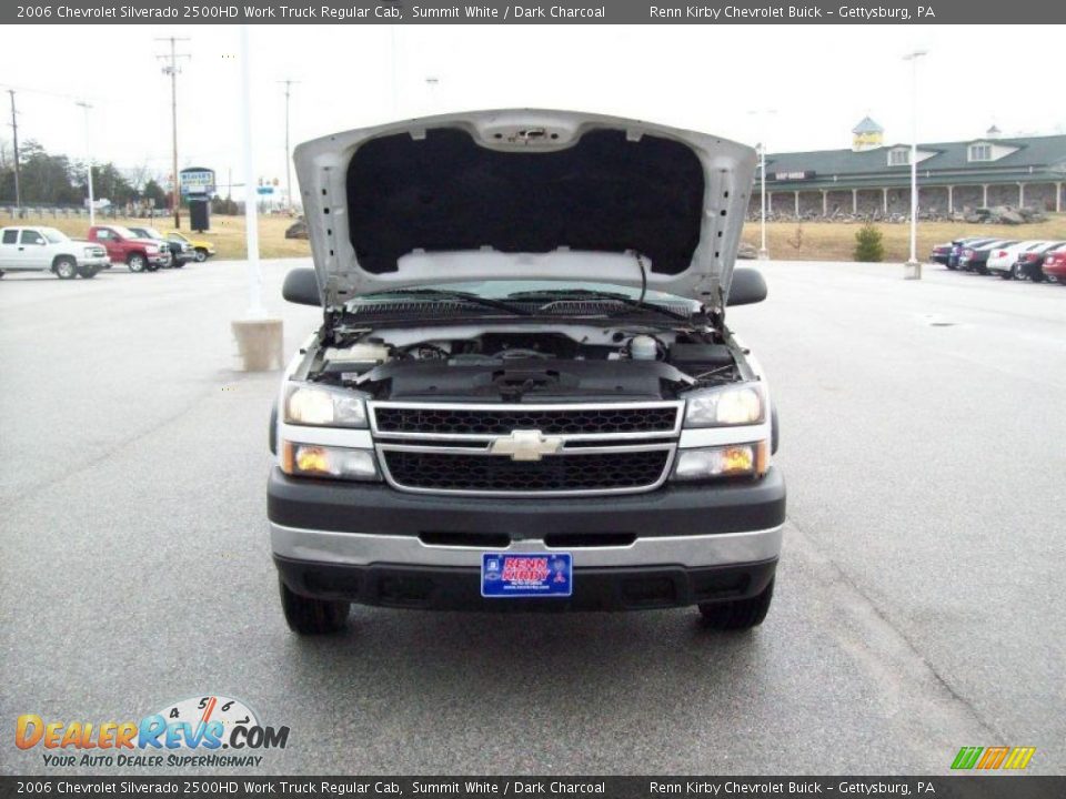 2006 Chevrolet Silverado 2500HD Work Truck Regular Cab Summit White / Dark Charcoal Photo #19