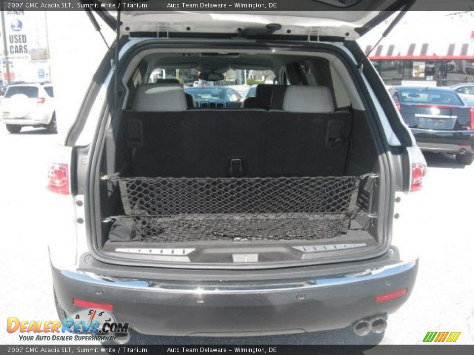 2007 GMC Acadia SLT Summit White / Titanium Photo #8