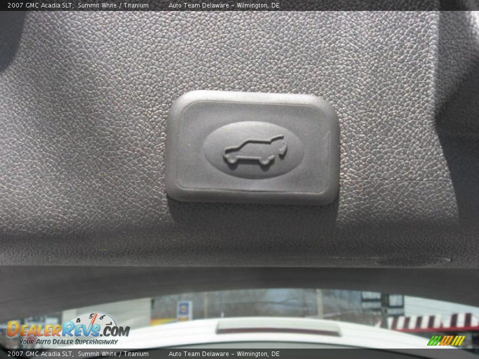 2007 GMC Acadia SLT Summit White / Titanium Photo #9