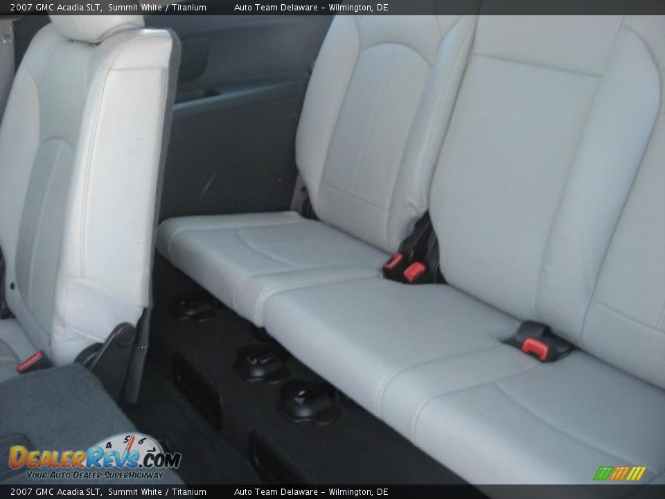 2007 GMC Acadia SLT Summit White / Titanium Photo #22