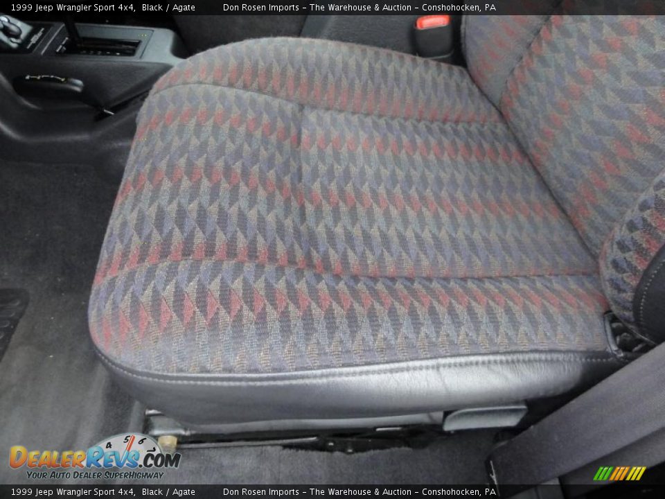 1999 Jeep Wrangler Sport 4x4 Black / Agate Photo #15