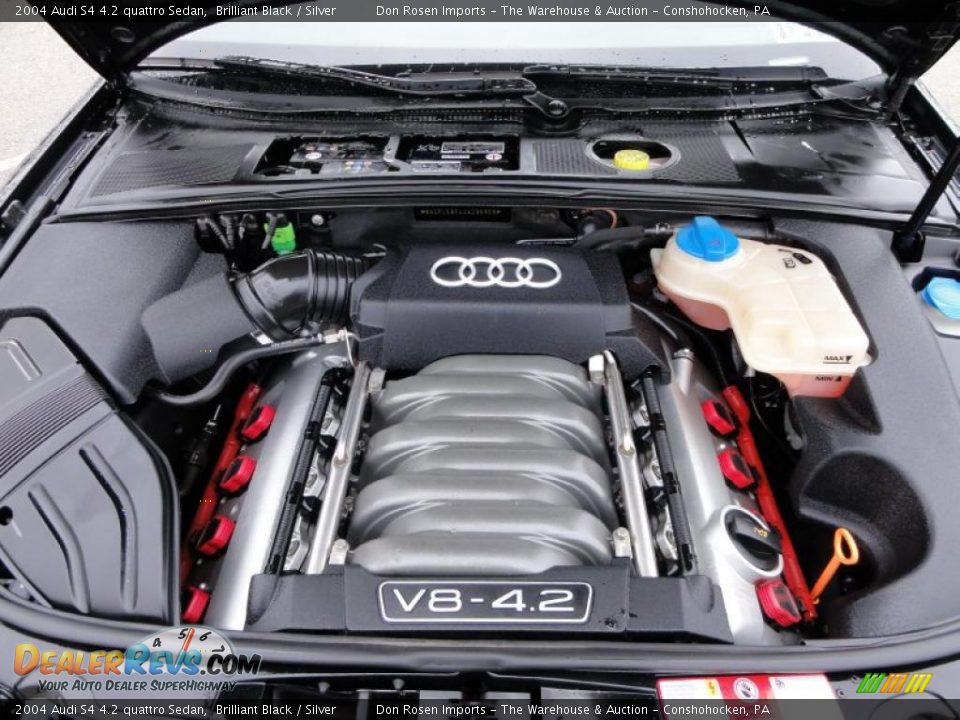 2004 Audi S4 4.2 quattro Sedan 4.2 Liter DOHC 40-Valve V8 Engine Photo #34