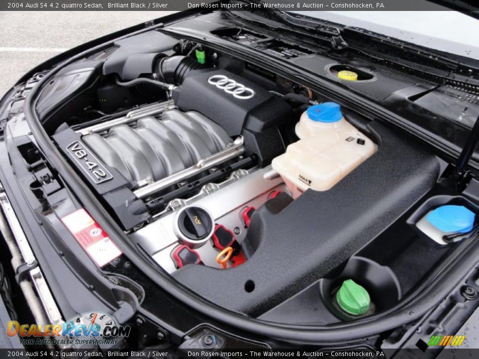 2004 Audi S4 4.2 quattro Sedan 4.2 Liter DOHC 40-Valve V8 Engine Photo #35