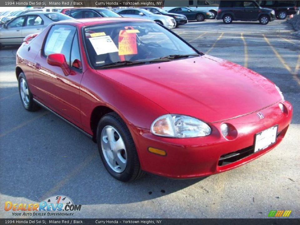 Front 3/4 View of 1994 Honda Del Sol Si Photo #1