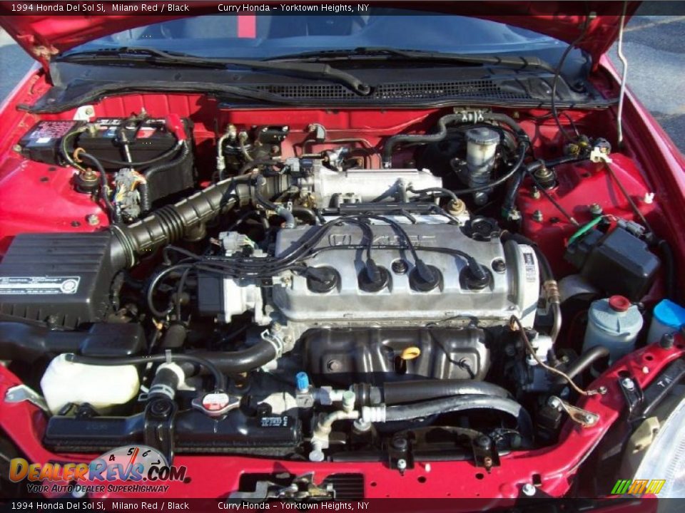 1994 Honda Del Sol Si 1.6 Liter SOHC 16-Valve 4 Cylinder Engine Photo #7