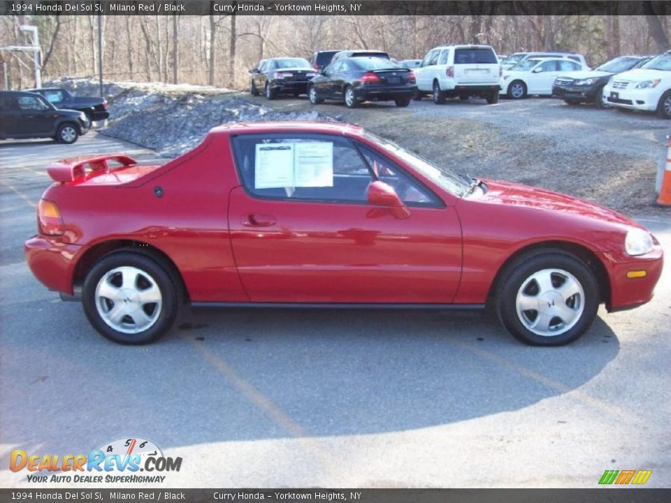 Milano Red 1994 Honda Del Sol Si Photo #18