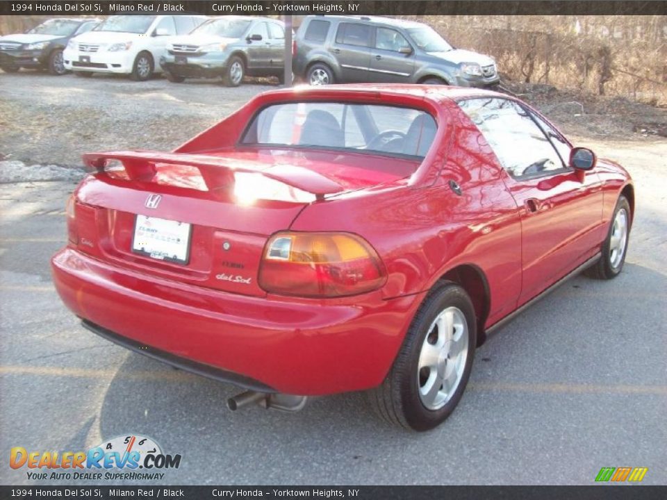 Milano Red 1994 Honda Del Sol Si Photo #19