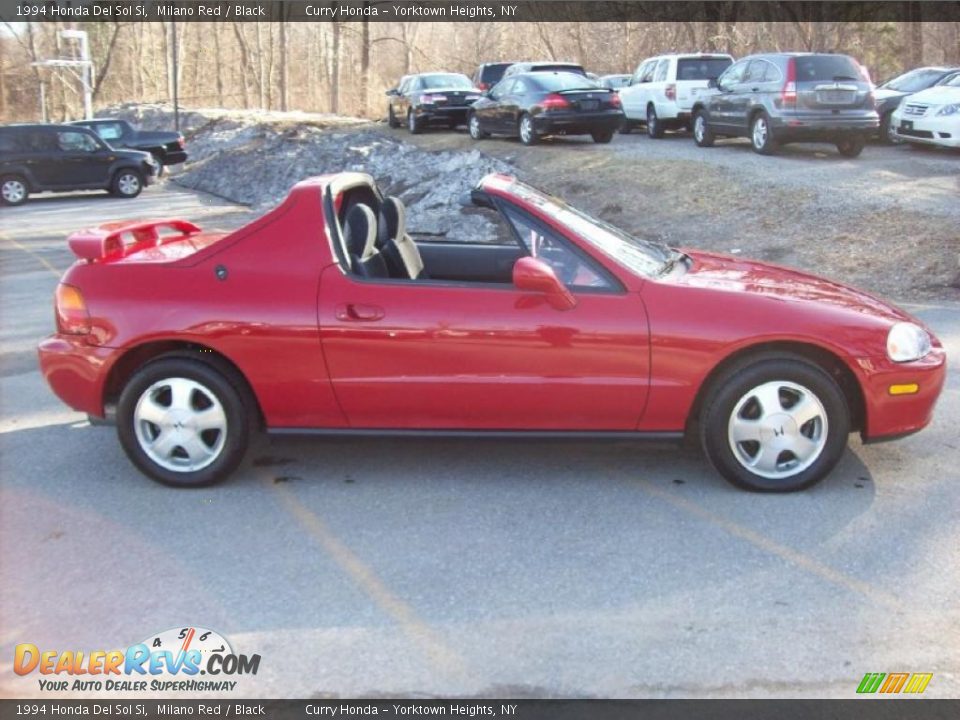 Milano Red 1994 Honda Del Sol Si Photo #24