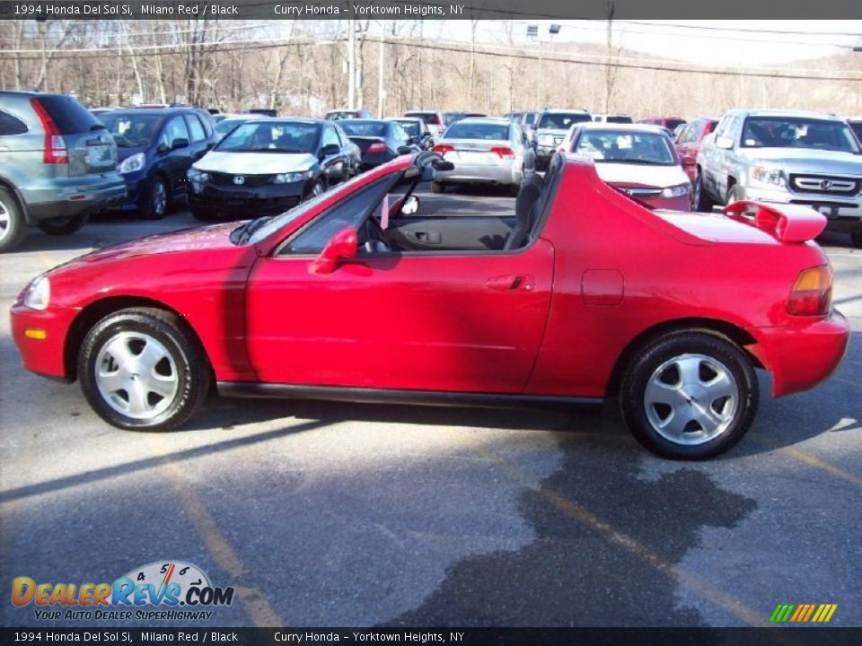 Milano Red 1994 Honda Del Sol Si Photo #28