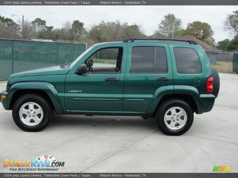 Timberline Green Pearl 2004 Jeep Liberty Limited Photo #6
