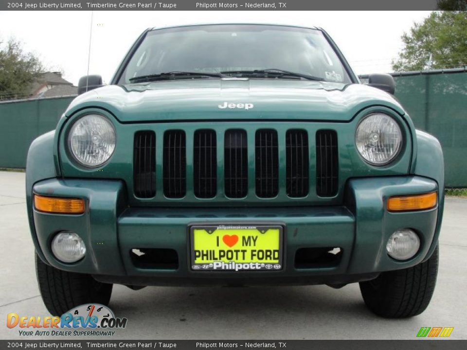 2004 Jeep Liberty Limited Timberline Green Pearl / Taupe Photo #9