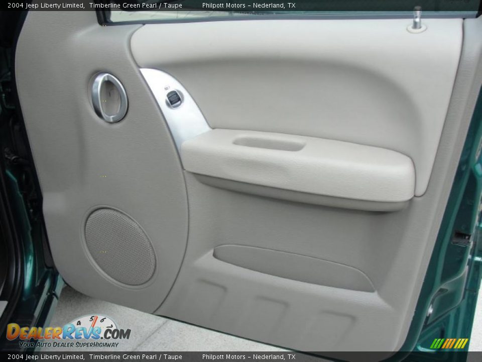 2004 Jeep Liberty Limited Timberline Green Pearl / Taupe Photo #22