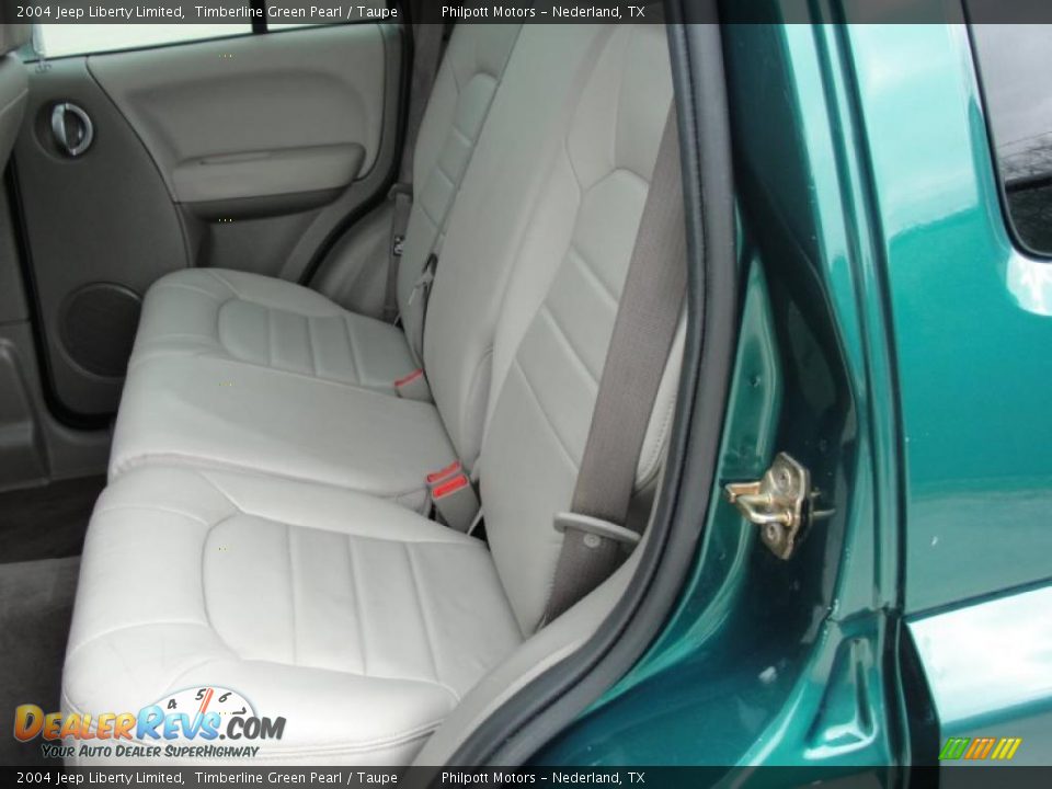 2004 Jeep Liberty Limited Timberline Green Pearl / Taupe Photo #30