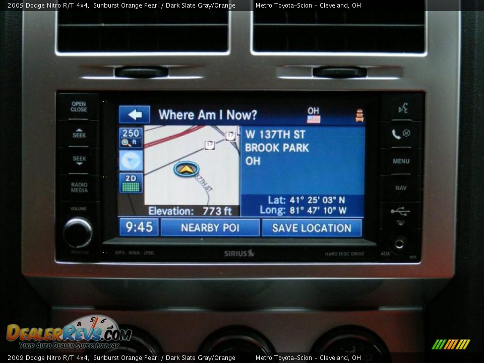 Navigation of 2009 Dodge Nitro R/T 4x4 Photo #20