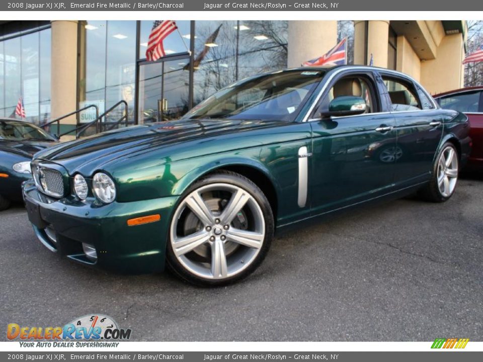 Front 3/4 View of 2008 Jaguar XJ XJR Photo #1