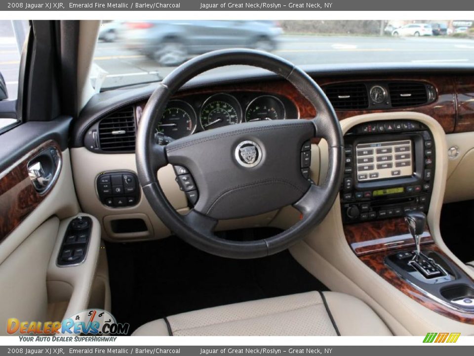 Barley/Charcoal Interior - 2008 Jaguar XJ XJR Photo #15