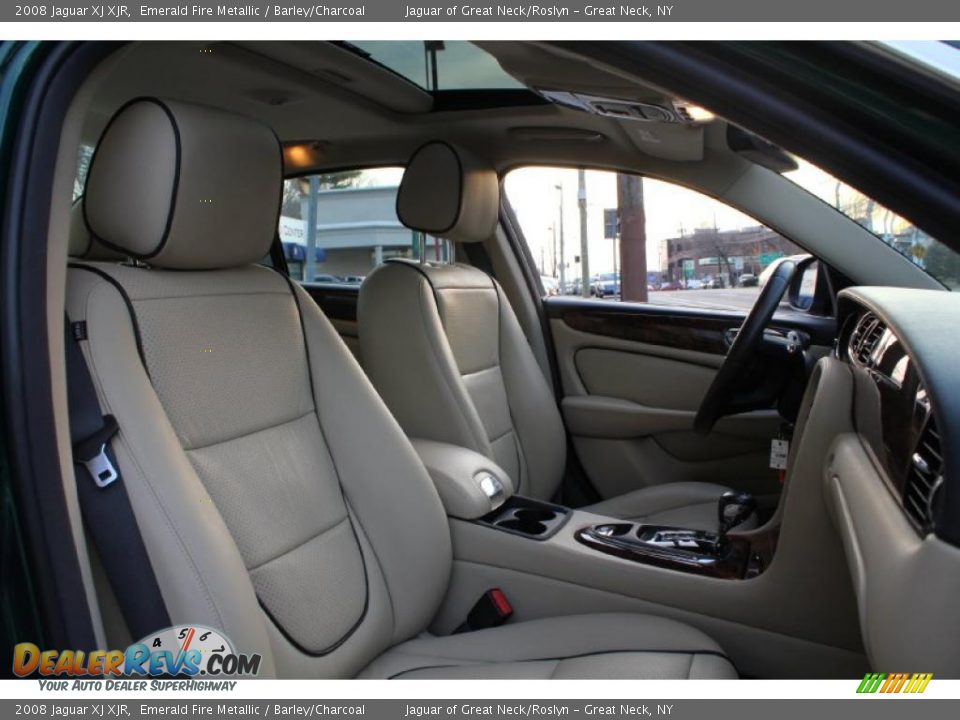 Barley/Charcoal Interior - 2008 Jaguar XJ XJR Photo #26