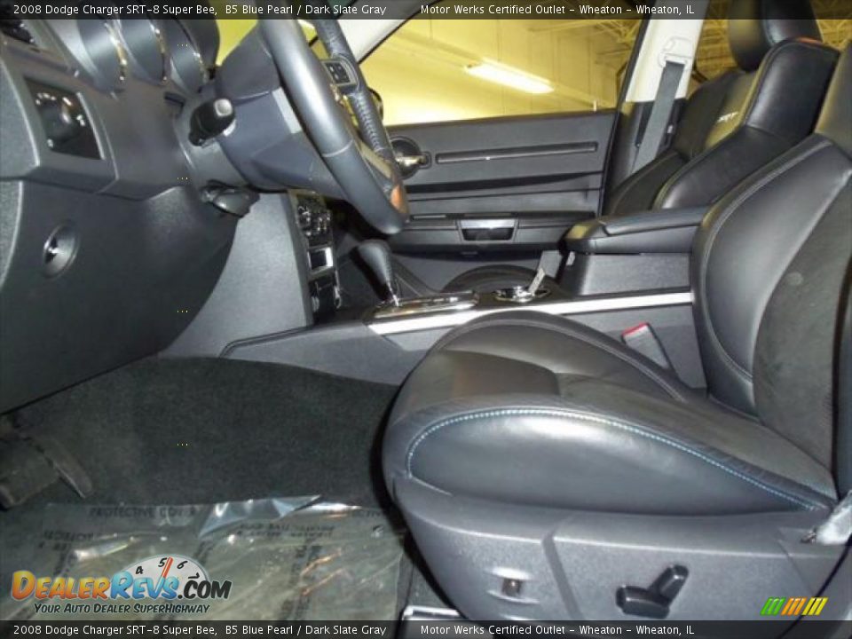 Dark Slate Gray Interior - 2008 Dodge Charger SRT-8 Super Bee Photo #6