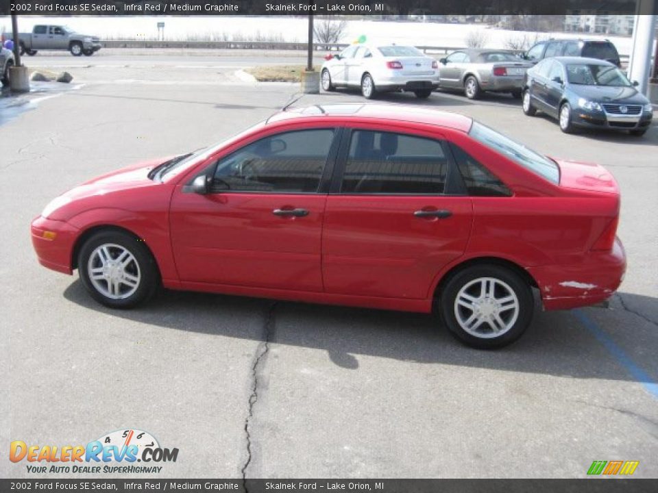 Infra Red 2002 Ford Focus SE Sedan Photo #5