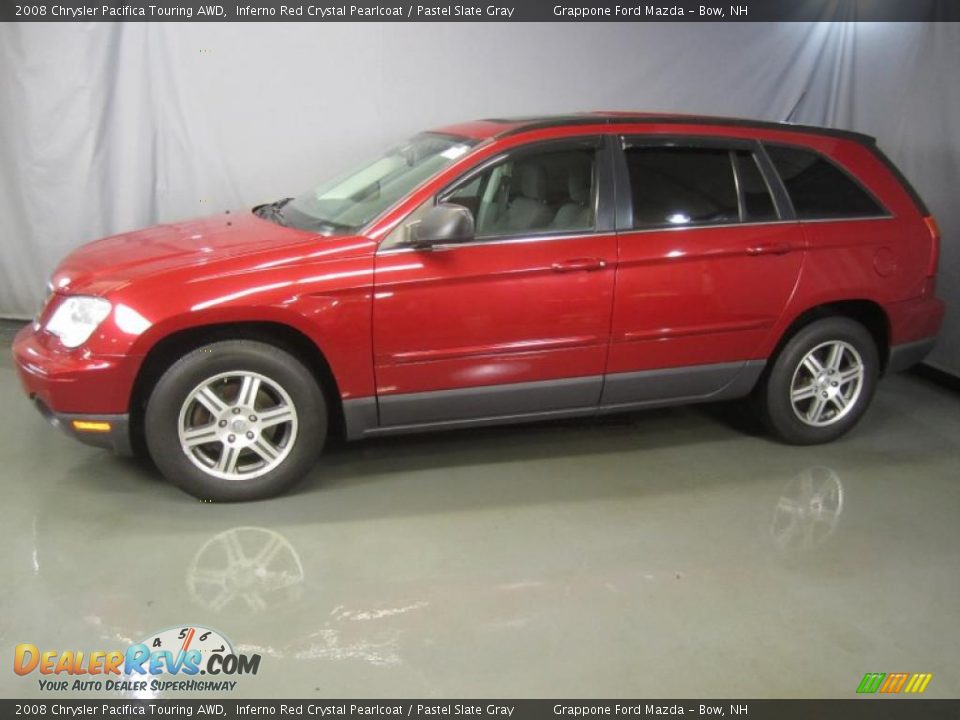 Inferno Red Crystal Pearlcoat 2008 Chrysler Pacifica Touring AWD Photo #3