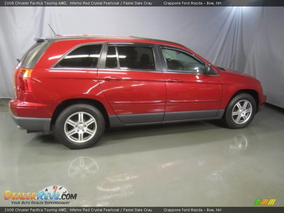 Inferno Red Crystal Pearlcoat 2008 Chrysler Pacifica Touring AWD Photo #13